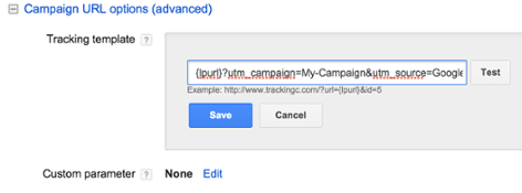 Automaticamente substituída pelo url da página de destino