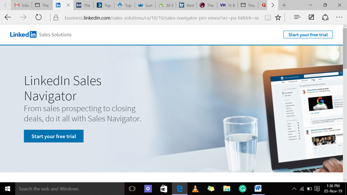 Como o linkedin sales navigator funciona