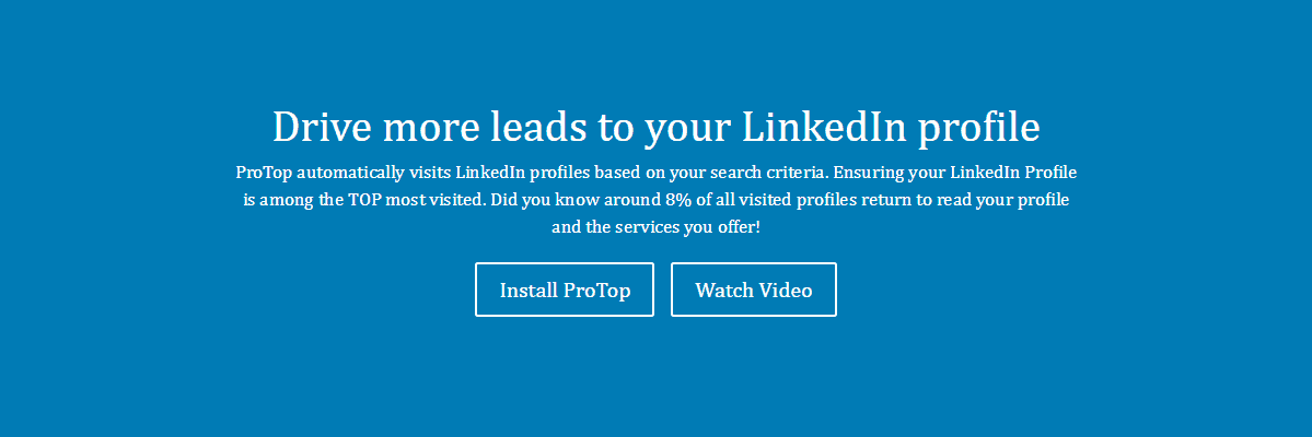 O protop é outra ferramenta incrível do linkedin
