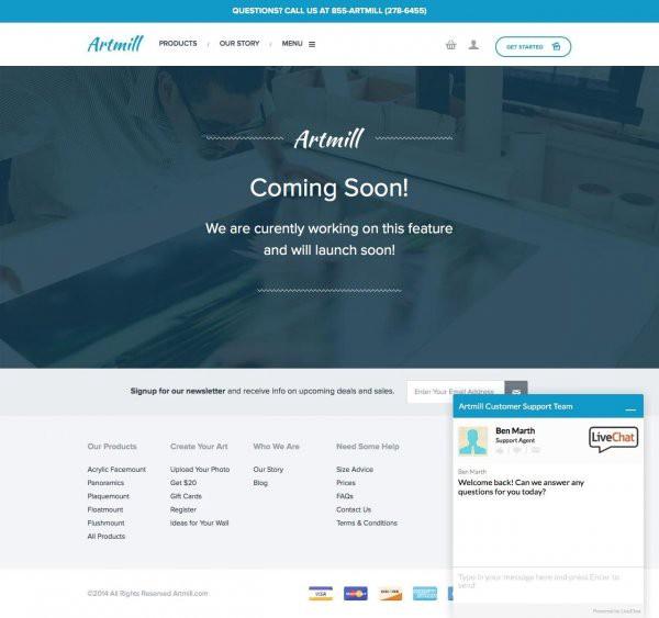 Você pode criar landing pages para diversos fins